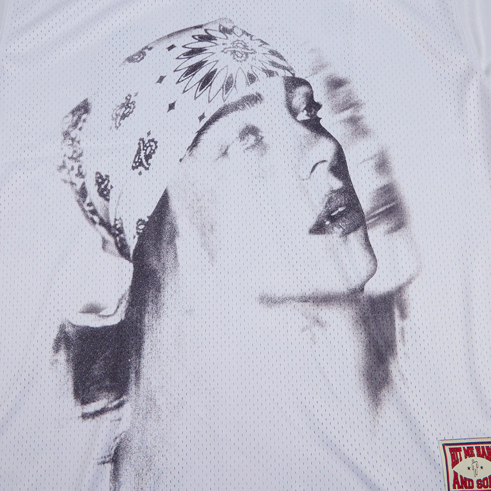 Billie Bandana White Football Jersey - Image 3