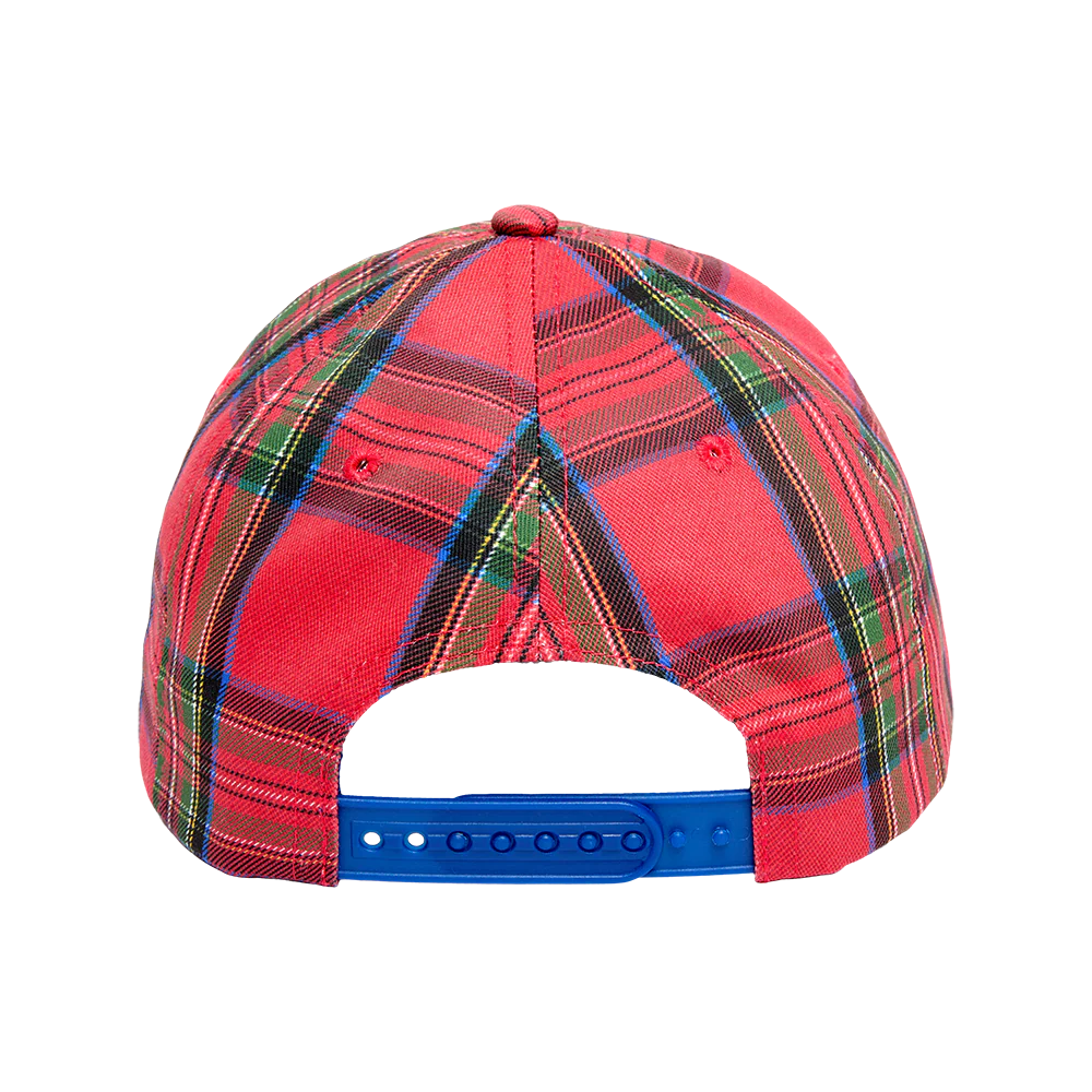 Billie Tartan Plaid Snapback Hat - Image 3