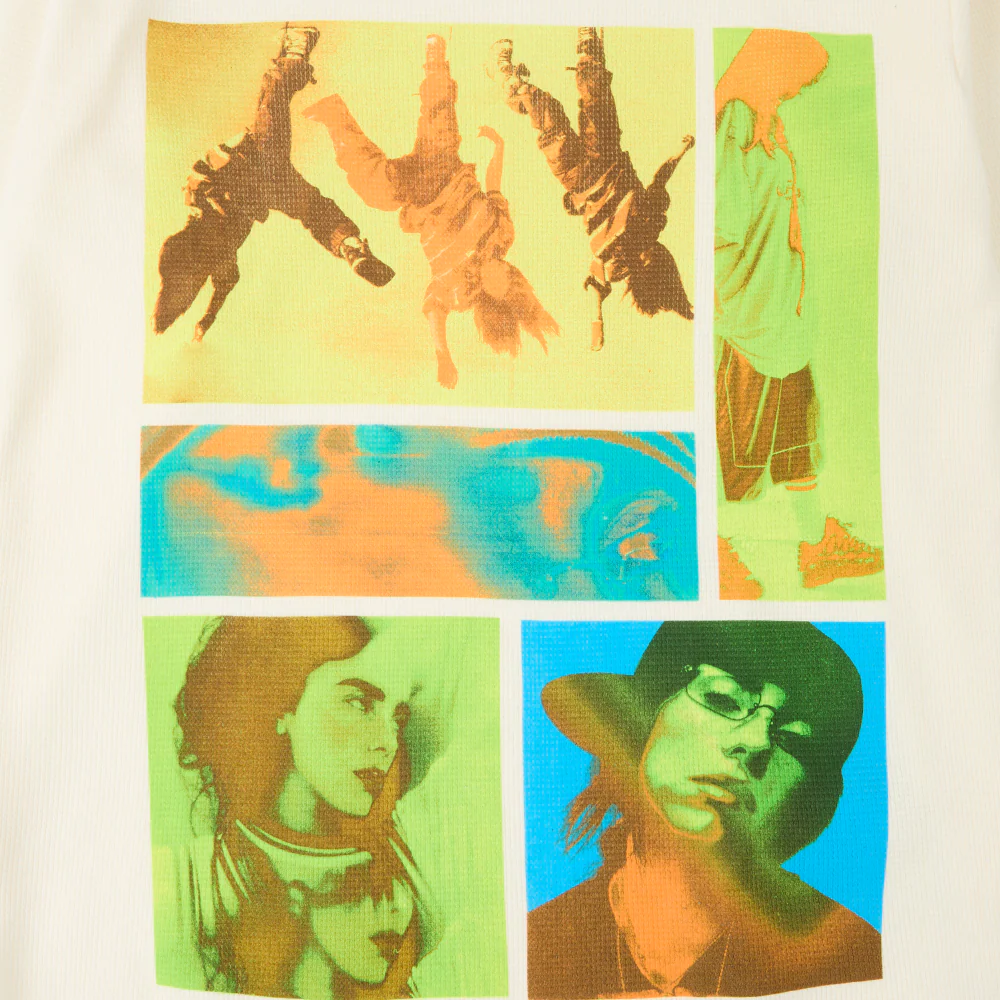 BIRDS OF A FEATHER COLLAGE THERMAL LONG SLEEVE - Image 4