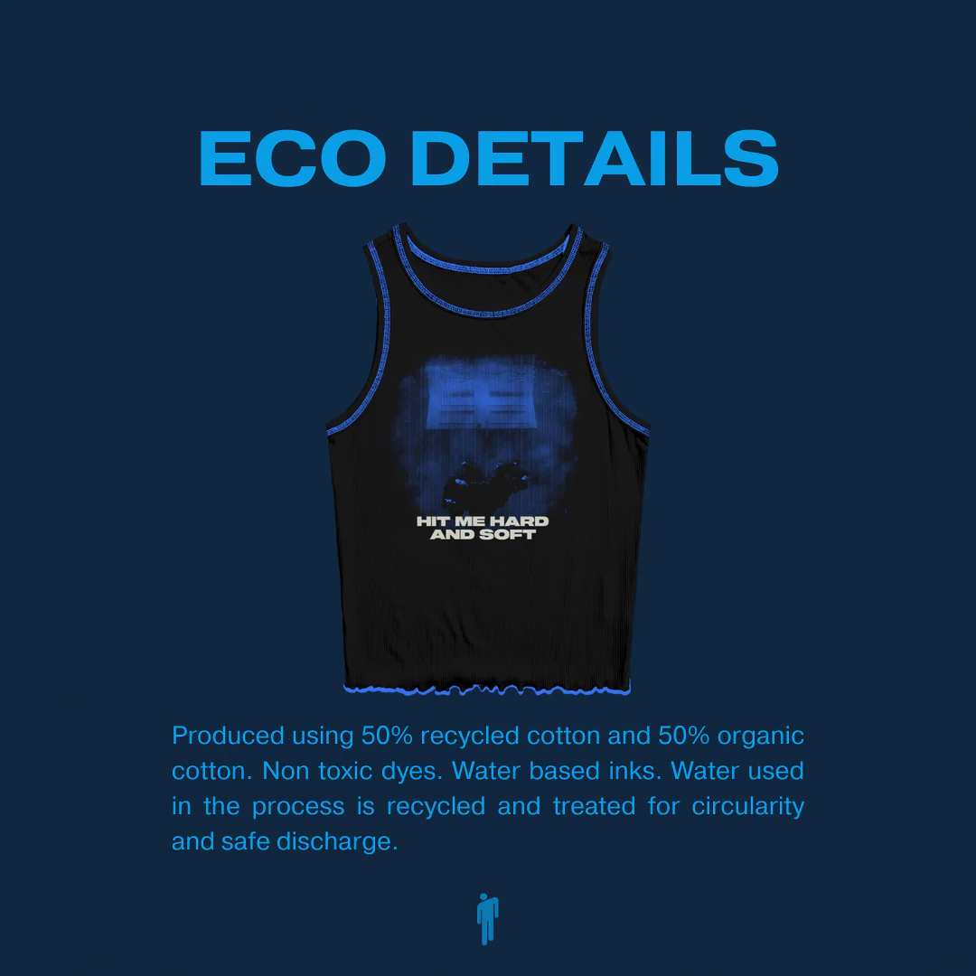 Contrast Stitch Cover Crop Tank - Image 4