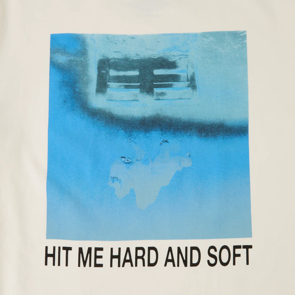 HIT ME HARD AND SOFT White Cover Tee - Image 3