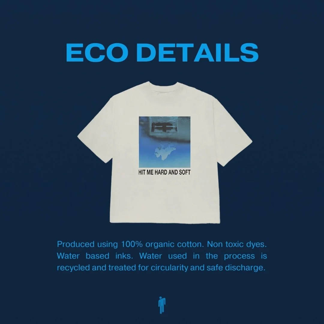 HIT ME HARD AND SOFT White Cover Tee - Image 4