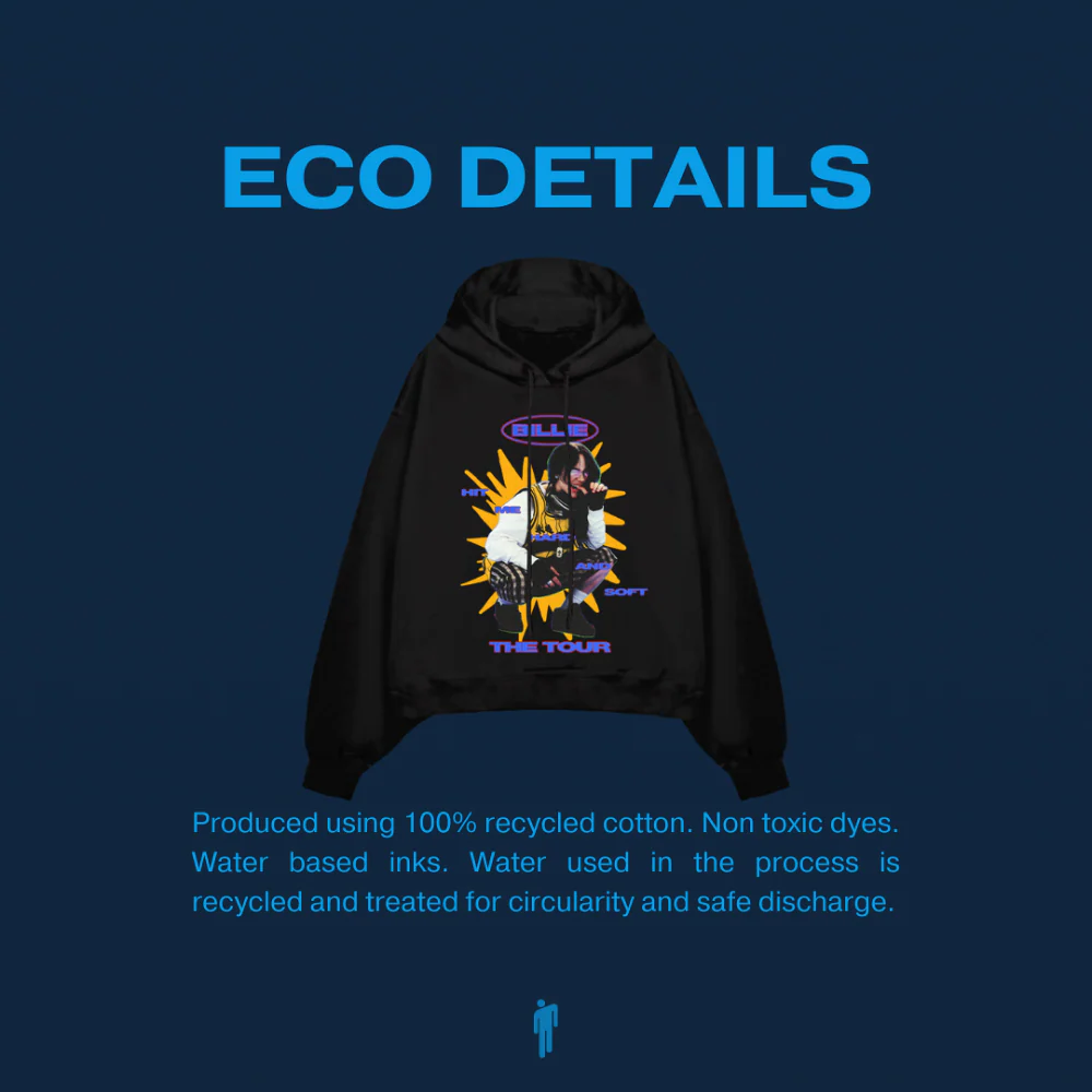 HIT ME HARD AND SOFT WORLD TOUR Pullover Hoodie - Image 3
