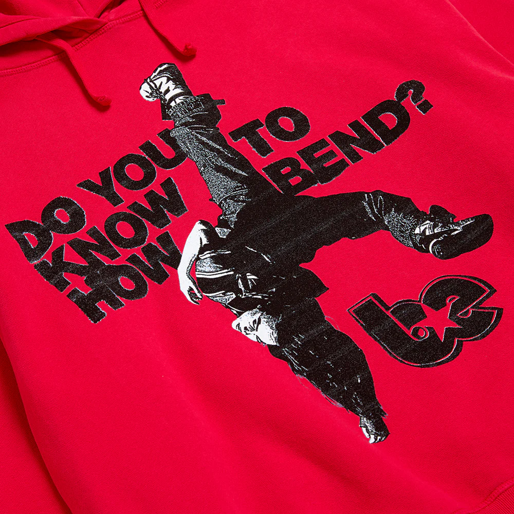 How to Bend HIT ME HARD AND SOFT: THE TOUR Red Hoodie - Image 3
