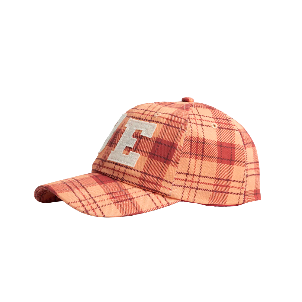 PLAID HAT WITH FELT LOGOS - Image 3